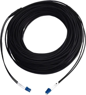 Armoured Fibre Optic Patch Cable 2 Cores 70m 2C SM MM OM1 OM2 OM3 Indoor Outdoor LC SC FC ST LSZH TPU FTTH Jumper 2 Cores 70m(LC-LC,2C Black SM TPU) Armoured Fibre Optic Patch Cable 2 Cores 70m 2C SM MM OM1 OM2 OM3 Indoor Outdoor LC SC FC ST LSZH TPU FTTH Jumper 2 Cores 70m(LC-LC,2C Black SM TPU)