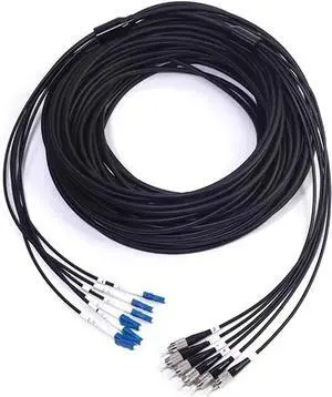 6-Core Armoured Patch Cable 1-50 m LSZH Field Single Mode LC to SC-FC-ST Fibre Optic Jumper for Outdoor Use (LSZH 15 m 1pc LC-LC) 6-Core Armoured Patch Cable 1-50 m LSZH Field Single Mode LC to SC-FC-ST Fibre Optic Jumper for Outdoor Use (LSZH 15 m 1pc LC-LC)