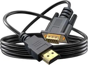 1080P HDMI-Compatible to VGA Adapter Connector Line Converter Cable 1.8M FHD for Desktop PC TV Projector 1080P HDMI-Compatible to VGA Adapter Connector Line Converter Cable 1.8M FHD for Desktop PC TV Projector