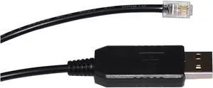 FT232RL CHIP USB / DB9 to RJ9 4P4C Plug RS232 Converter Serial Communication Cable for NOVATEK-Electro OM-310 Connect to PC(5M,FT232RL Chip) FT232RL CHIP USB / DB9 to RJ9 4P4C Plug RS232 Converter Serial Communication Cable for NOVATEK-Electro OM-310 Connect to PC(5M,FT232RL Chip)
