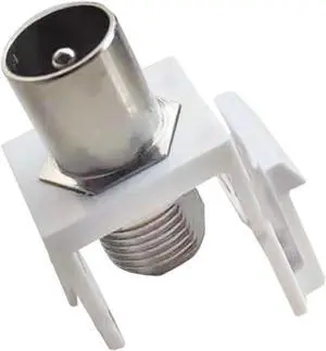 Coax Keystone American Standard Panel All Copper Revolution F Head Module Clip Connector Keystone(30PCS) Coax Keystone American Standard Panel All Copper Revolution F Head Module Clip Connector Keystone(30PCS)