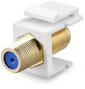 Coax Keystone Coaxial Jack F-Type Keystone Connector Home Theater Network Insert for Wall Plate Accessories(50pcs) Coax Keystone Coaxial Jack F-Type Keystone Connector Home Theater Network Insert for Wall Plate Accessories(50pcs)