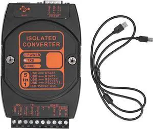 USB to RS485 Adapter Industrial Grade Isolation Converter DCM2610A for Industrial Use ((FTDI chip 12Mb Rate)) USB to RS485 Adapter Industrial Grade Isolation Converter DCM2610A for Industrial Use ((FTDI chip 12Mb Rate))