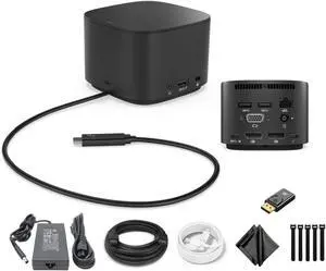 UL Listed for HP Thunderbolt Dock 120W G2 HSN-IX01 HSNIX01 2UK37AA 2UK37UT 2UK37ET Docking Station Bundle Including: Power Supply, HDMI & USB-C Cable, 4K Ultra DisplayPort to HDMI Adapter UL Listed for HP Thunderbolt Dock 120W G2 HSN-IX01 HSNIX01 2UK37AA 2UK37UT 2UK37ET Docking Station Bundle Including: Power Supply, HDMI & USB-C Cable, 4K Ultra DisplayPort to HDMI Adapter