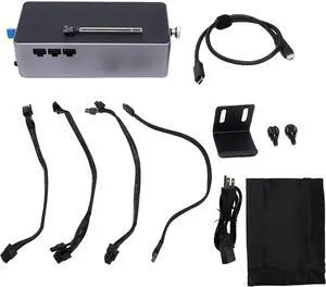 EGPU Dock Station, High Performance 800W PSU PCIe 4.0 X4 External GPU Dock with OCuLink USB4.0 TGX Hot Swap for ThinkBook 14+ 16+ 2024 Laptops Aluminum Alloy EGPU Dock Station, High Performance 800W PSU PCIe 4.0 X4 External GPU Dock with OCuLink USB4.0 TGX Hot Swap for ThinkBook 14+ 16+ 2024 Laptops Aluminum Alloy