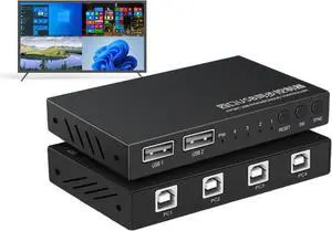 USB Switcher, Keyboard Controller, Synchronization Controller USB2.0 up to 12Mbps 4 Ports for /Linux/Android/, Synchronization Switching Controller USB Switcher, Keyboard Controller, Synchronization Controller USB2.0 up to 12Mbps 4 Ports for /Linux/Android/, Synchronization Switching Controller