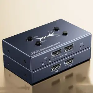 2/4/8 Ports USB Synchronizer - DNF Game Control Synchronizer, USB Keyboard Mouse Sync Controller/Sharer, Multi-Open KVM Switch/Distributor, for Multiple Computers(2 Ports) 2/4/8 Ports USB Synchronizer - DNF Game Control Synchronizer, USB Keyboard Mouse Sync Controller/Sharer, Multi-Open KVM Switch/Distributor, for Multiple Computers(2 Ports)