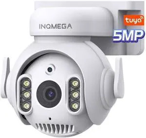 5MP TUYA Smart Camera,Security Home Surveillance Camera with 2.4G WiFi,2-Way Audio, Full Color Night Vision, Waterproof, Motion Detection, Spotlight & Siren 5MP TUYA Smart Camera,Security Home Surveillance Camera with 2.4G WiFi,2-Way Audio, Full Color Night Vision, Waterproof, Motion Detection, Spotlight & Siren