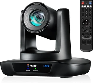 4K UHD PTZ Camera AI-Auto Tracking, 20X Optical Zoom, USB3.0/HDMI/LAN PoE, IP Live Streaming, PTZ Conference Room Camera for Church Services Education Conference Events, Work with YouTube OBS 4K UHD PTZ Camera AI-Auto Tracking, 20X Optical Zoom, USB3.0/HDMI/LAN PoE, IP Live Streaming, PTZ Conference Room Camera for Church Services Education Conference Events, Work with YouTube OBS