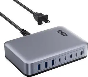 USB C Charger 415W USB C Charger Block, 8-Ports GaN IV Fast Charging Station Hub, Dual PD 100W Laptop Charger Adapter,for MacBook Pro/Air/iPad/iPhone16/15/14/Apple Watch/DELL/Samsung for Home Office USB C Charger 415W USB C Charger Block, 8-Ports GaN IV Fast Charging Station Hub, Dual PD 100W Laptop Charger Adapter,for MacBook Pro/Air/iPad/iPhone16/15/14/Apple Watch/DELL/Samsung for Home Office