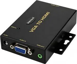 VGA to HDMI Converter with Audio 1080P Full HD Adapter with 3.5mm Audio Jack Plug & Play VGA to HDMI Converter for PC Laptop Desktop Monitor Projector TV VGA to HDMI Converter with Audio 1080P Full HD Adapter with 3.5mm Audio Jack Plug & Play VGA to HDMI Converter for PC Laptop Desktop Monitor Projector TV