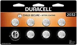 Duracell 2032 Lithium Battery, 8 Count, AirTag & Key Fob, CR2032 3V Cell Duracell 2032 Lithium Battery, 8 Count, AirTag & Key Fob, CR2032 3V Cell