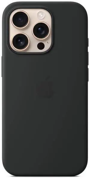 iPhone 16 Pro Silicone Case with MagSafe and Camera Control: Lightweight Phone Case, Wireless Charging Compatible, Smooth Matte Finish, Black iPhone 16 Pro Silicone Case with MagSafe and Camera Control: Lightweight Phone Case, Wireless Charging Compatible, Smooth Matte Finish, Black