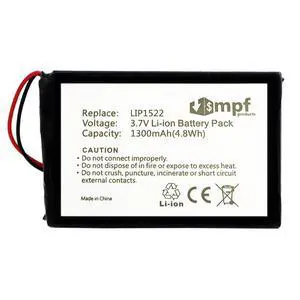 1300mAh LIP1522 Battery Replacement Compatible with Sony PlayStation 4 PS4 Dualshock 4 Wireless Controller CUH-ZCT1E, CUH-ZCT1H, CUH-ZCT1H/B, CUH-ZCT1H/R, CUH-ZCT1U 1300mAh LIP1522 Battery Replacement Compatible with Sony PlayStation 4 PS4 Dualshock 4 Wireless Controller CUH-ZCT1E, CUH-ZCT1H, CUH-ZCT1H/B, CUH-ZCT1H/R, CUH-ZCT1U