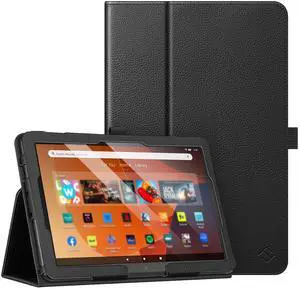 Folio Case for All-New Amazon Fire HD 10 and 10 Plus Tablet (13th/11th Generation, 2023/2021 Release) - Slim Fit Standing Cover with Auto Sleep/Wake, Black Folio Case for All-New Amazon Fire HD 10 and 10 Plus Tablet (13th/11th Generation, 2023/2021 Release) - Slim Fit Standing Cover with Auto Sleep/Wake, Black
