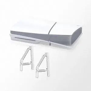 Stand for PS5 Slim, for ps5 pro Cooling Feet, Horizontal Placement Bracket Holder for PS5 Slim Console Flat Stand (Disc Edition-A) Stand for PS5 Slim, for ps5 pro Cooling Feet, Horizontal Placement Bracket Holder for PS5 Slim Console Flat Stand (Disc Edition-A)