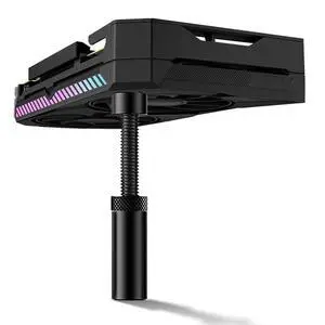 Magnetic GPU Support Bracket Black M (5080mm), Adjustable Anti-Sag Graphics Card Holder with Silicone Contact Pads, Metal Stand for GPUs Magnetic GPU Support Bracket Black M (5080mm), Adjustable Anti-Sag Graphics Card Holder with Silicone Contact Pads, Metal Stand for GPUs