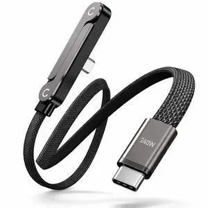 2-in-1 USB C Charging Cable with Adjustable Stand, 5A Fast Charging Type C Cord 5FT, Multi-Angle Phone Stand Charger Cable for Smartphones, Tablets, Laptops & Gaming Devices 2-in-1 USB C Charging Cable with Adjustable Stand, 5A Fast Charging Type C Cord 5FT, Multi-Angle Phone Stand Charger Cable for Smartphones, Tablets, Laptops & Gaming Devices