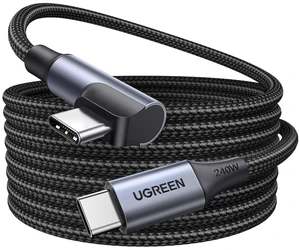 240W Right Angle USB C Cable, PD 3.1 Fast Charging, 6.6ft | 90° right angle with E-Marker chip. For iPhone 17/16/Pro/Max, MacBook Pro M5, iPad, Galaxy S26/S25, Steam Deck, Switch 240W Right Angle USB C Cable, PD 3.1 Fast Charging, 6.6ft | 90° right angle with E-Marker chip. For iPhone 17/16/Pro/Max, MacBook Pro M5, iPad, Galaxy S26/S25, Steam Deck, Switch