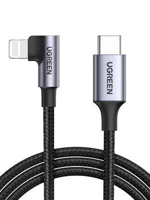 MFi Certification Lightning Cable - 90 Degree USB C to Lightning Cable 3FT Compatible with iPhone 14/14 Pro/14 Pro Max, iPhone 13/12/11/X/XR/XS/8 Series, iPad, AirPods Pro MFi Certification Lightning Cable - 90 Degree USB C to Lightning Cable 3FT Compatible with iPhone 14/14 Pro/14 Pro Max, iPhone 13/12/11/X/XR/XS/8 Series, iPad, AirPods Pro