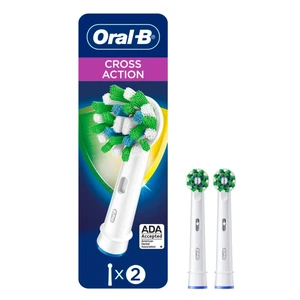 CrossAction Electric Toothbrush Replacement Brush Heads Refill, 2ct (Packaging may vary) CrossAction Electric Toothbrush Replacement Brush Heads Refill, 2ct (Packaging may vary)