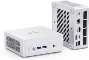 MINISFORUM UM880 Plus Mini PC AMD Ryzen 7 8845HS Desktop Computer Barebone Version Without RAM/SSD/OS, HDMI/DP/USB4 8K@60Hz Output, 2.5G RJ45 Port, Oculink Port, 4xUSB Port Radeon 780M Micro Computer MINISFORUM UM880 Plus Mini PC AMD Ryzen 7 8845HS Desktop Computer Barebone Version Without RAM/SSD/OS, HDMI/DP/USB4 8K@60Hz Output, 2.5G RJ45 Port, Oculink Port, 4xUSB Port Radeon 780M Micro Computer