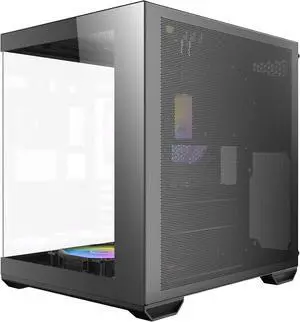 ANTEC CX60M ARGB PC Case Mini Tower Micro-ATX Black ANTEC CX60M ARGB PC Case Mini Tower Micro-ATX Black