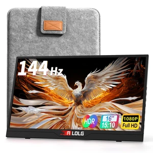 144Hz 16" Portable Monitor,1920×1200 FHD IPS Plug&Play Second External Monitor with USB-C Mini HDMI Port,Second Screen Compatible with PC Phone Mac Xbox PS4/5-Z8 144Hz 16" Portable Monitor,1920×1200 FHD IPS Plug&Play Second External Monitor with USB-C Mini HDMI Port,Second Screen Compatible with PC Phone Mac Xbox PS4/5-Z8