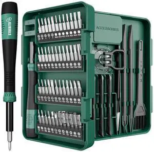 64PCS Mini Precision Screwdriver Set with Torx, Triwing, Pentalobe | Magnetic Electronics Repair Tool Kit for Computer, PC, Laptop, Macbook, Phone, PS4/5, XBOX, Switch, Eyeglasses, Ring Doorbell 64PCS Mini Precision Screwdriver Set with Torx, Triwing, Pentalobe | Magnetic Electronics Repair Tool Kit for Computer, PC, Laptop, Macbook, Phone, PS4/5, XBOX, Switch, Eyeglasses, Ring Doorbell