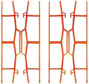 17.5" Plastic Cord Wrap Organizer 4 Pack Orange Cable Organizer with Handle for Extension Cords, Ropes & Hoses 17.5" Plastic Cord Wrap Organizer 4 Pack Orange Cable Organizer with Handle for Extension Cords, Ropes & Hoses
