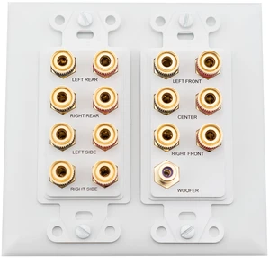 WP9009-WH-V1 7.1 Home Theater Connection Kit, White WP9009-WH-V1 7.1 Home Theater Connection Kit, White