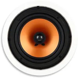 M-8C 8-Inch 2-Way in-Ceiling Speaker, Round, Each, Paintable, White | 9.4-Inch Cutout Diameter, Whole House Audio, Home Theater, Indoor or Covered Outdoor, 8" Woofer, 1" Aimable Silk Tweeter M-8C 8-Inch 2-Way in-Ceiling Speaker, Round, Each, Paintable, White | 9.4-Inch Cutout Diameter, Whole House Audio, Home Theater, Indoor or Covered Outdoor, 8" Woofer, 1" Aimable Silk Tweeter