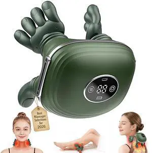 Shoulder & Neck Massager with Heat, Bionic Neck Massager for Pain Relief Deep Tissue, 4D Kneading Fingers, LCD Display & Adjustable Intensity, Relaxation Muscle Tension, Ideal Gift for Men and Women Shoulder & Neck Massager with Heat, Bionic Neck Massager for Pain Relief Deep Tissue, 4D Kneading Fingers, LCD Display & Adjustable Intensity, Relaxation Muscle Tension, Ideal Gift for Men and Women