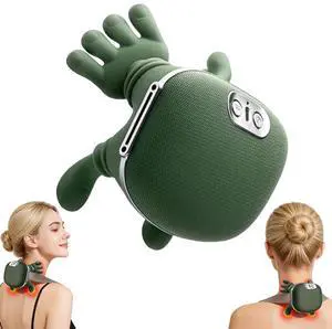 Neck Massager with Heat - Deep Tissue Shiatsu Electric Neck and Shoulder Massager with Fingers, 4D Kneading Design for Pain Relief, Cordless Masajeador De Espalda Y Cuello, Portable for Travel Neck Massager with Heat - Deep Tissue Shiatsu Electric Neck and Shoulder Massager with Fingers, 4D Kneading Design for Pain Relief, Cordless Masajeador De Espalda Y Cuello, Portable for Travel