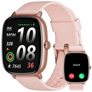 Smart Watch for Women with GPS Built-in Answer/Make Call Pink 1.95" HD, for iPhone/Android Phones, Fitness Tracker Heart Rate/Sleep Monitor, Step/Calories Counter 100+ Sport, Waterproof Smart Watch for Women with GPS Built-in Answer/Make Call Pink 1.95" HD, for iPhone/Android Phones, Fitness Tracker Heart Rate/Sleep Monitor, Step/Calories Counter 100+ Sport, Waterproof