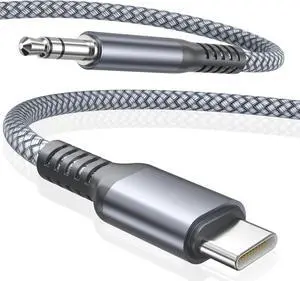 iPhone 17 16 Aux Cord 4FT,USB C to 3.5MM Jack Audio Cable Adapter iPhone 17 16 Aux Cord 4FT,USB C to 3.5MM Jack Audio Cable Adapter