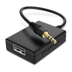 USB to Aux Audio Adapter, 3.5mm Male to USB Female Adapter for Playing Music with Flash Drive in Car USB to Aux Audio Adapter, 3.5mm Male to USB Female Adapter for Playing Music with Flash Drive in Car