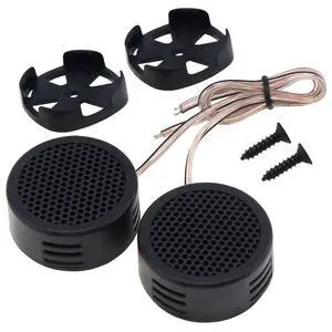 Car Tweeters, 2pcs 500W High Efficiency Mini Dome Tweeter Speakers for Car Audio System Car Tweeters, 2pcs 500W High Efficiency Mini Dome Tweeter Speakers for Car Audio System