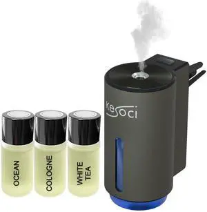 Smart Car Air Freshener: Revolutionary Smart Car Diffuser Vent Clip with 3 Exclusive 10 ml Fragrances (Fresh Essence Collection) Smart Car Air Freshener: Revolutionary Smart Car Diffuser Vent Clip with 3 Exclusive 10 ml Fragrances (Fresh Essence Collection)