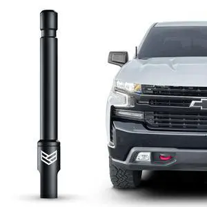 Truck Antenna for Chevy Silverado & GMC Sierra Accessories (2014+) - Carwash Safe Short Replacement Antenna (5 Inch Flexible) Truck Antenna for Chevy Silverado & GMC Sierra Accessories (2014+) - Carwash Safe Short Replacement Antenna (5 Inch Flexible)