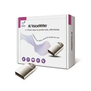 AI VoiceWriter Smart Dictation & AI Writing Assistant for Windows & Mac | USB Dongle & Mobile App for Voice Input, Proofreading, Rewriting & Multilingual Support AI VoiceWriter Smart Dictation & AI Writing Assistant for Windows & Mac | USB Dongle & Mobile App for Voice Input, Proofreading, Rewriting & Multilingual Support