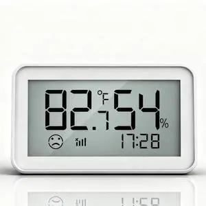 Smart WiFi Thermometer Hygrometer,Accurate Digital Indoor Temperature and Humidity Sensor with LCD Screen Display,APP Alerts, / Switching Compatible with Alexa & Google Assistant, Works with IFTTT Smart WiFi Thermometer Hygrometer,Accurate Digital Indoor Temperature and Humidity Sensor with LCD Screen Display,APP Alerts, / Switching Compatible with Alexa & Google Assistant, Works with IFTTT