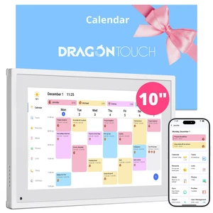 10.1" Digital Calendar Chore Chart 1080P Full HD Interactive Touchscreen, Smart Family Planner, Hearth Display Digital Desk Mountable for Seamless Scheduling 10.1" Digital Calendar Chore Chart 1080P Full HD Interactive Touchscreen, Smart Family Planner, Hearth Display Digital Desk Mountable for Seamless Scheduling