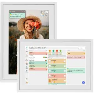 Digital Calendar with Touch Screen - 10.1 Inch Wall-mounted Smart Electronic Planner with Third-Party Calendar Sync, Chore Tracker, Meal Plan & Photo Display, Gifs for Mom Digital Calendar with Touch Screen - 10.1 Inch Wall-mounted Smart Electronic Planner with Third-Party Calendar Sync, Chore Tracker, Meal Plan & Photo Display, Gifs for Mom