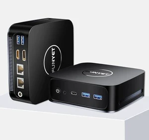 FUNYET Mini Desktop Computer, Mini PC Gaming PC, with Intel 12th Gen Alder Lake N95(up to 3.4GHz), 16GB DDR4 RAM 512GB SSD, Supports 4K Displays, Windows 11 Pro Black FUNYET Mini Desktop Computer, Mini PC Gaming PC, with Intel 12th Gen Alder Lake N95(up to 3.4GHz), 16GB DDR4 RAM 512GB SSD, Supports 4K Displays, Windows 11 Pro Black