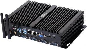 Fanless Industrial PC, Mini Computer, Celeron 1037U, IM02, VGA, HDMI, 2 x LAN, 4 x COM, 4 x USB2.0, 4 x USB3.0, 8G RAM, 512G SSD Fanless Industrial PC, Mini Computer, Celeron 1037U, IM02, VGA, HDMI, 2 x LAN, 4 x COM, 4 x USB2.0, 4 x USB3.0, 8G RAM, 512G SSD