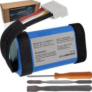 GSP-1S3P-CH40 7500mAh Battery Compatible with Charge 5 Waterproof Bluetooth Speaker with Tools Battery Part NO Charge5 GSP-1S3P-CH40 7500mAh Battery Compatible with Charge 5 Waterproof Bluetooth Speaker with Tools Battery Part NO Charge5