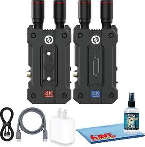 Hollyland Mars 4K Wireless Video Transmission System with HDMI and SDI, 450 ft Range, 4K30, Low Latency, for Camera and Monitor (Bundle) Hollyland Mars 4K Wireless Video Transmission System with HDMI and SDI, 450 ft Range, 4K30, Low Latency, for Camera and Monitor (Bundle)
