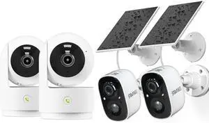 SOVMIKU Vicohome 2CG6 2K AI Solar Security Camera Wireless Outdoor,2CA43-5 5G Indoor Camera, Color Night Vision,Two Way Audio,Motion Detection,Easy to Setup,Audible Flashlight Siren SOVMIKU Vicohome 2CG6 2K AI Solar Security Camera Wireless Outdoor,2CA43-5 5G Indoor Camera, Color Night Vision,Two Way Audio,Motion Detection,Easy to Setup,Audible Flashlight Siren