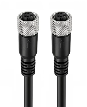 M12 4 Pin Male Female Actuator Sensor Signal Cable (Female to Female, 40M/131.2FT) M12 4 Pin Male Female Actuator Sensor Signal Cable (Female to Female, 40M/131.2FT)